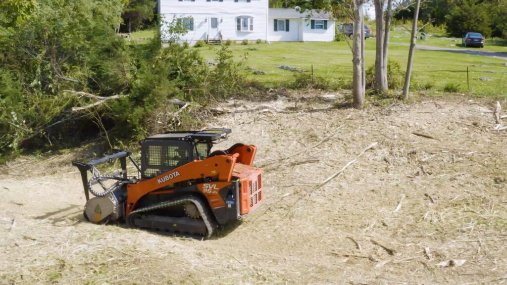 forestry mulching in Clarke County VA